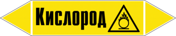 Маркировка трубопровода "кислород" (пленка, 126х26 мм) - Маркировка трубопроводов - Маркировки трубопроводов "ГАЗ" - Магазин охраны труда ohranatruda-shop.ru